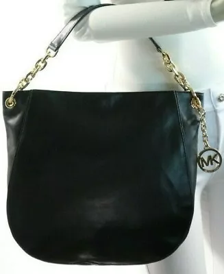 Michael Kors Stanthorpe Large Black Shoulder Bag NWT$398.00 (Flat Strap) • $138