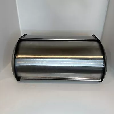 Stainless Steel BREAD BOX Storage Bin Kitchen Cake Food Container Bread Holder • $17.49