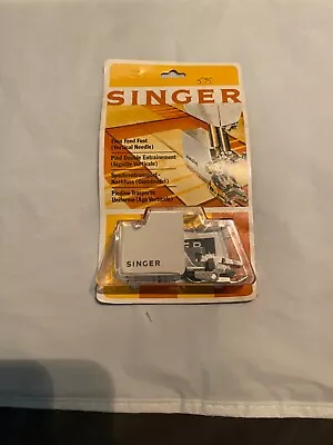 Vintage Singer Sewing Machine Foot Smooth & Even Feed In Box Vertical Needle • $17