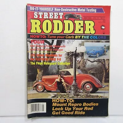 Street Rodder May 1985 Tune Your Carb Mount Repro Bodies Henry Form Museum • $12.25