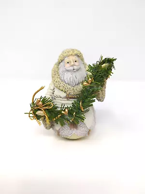 Midwest Importers Of Cannon Falls White Santa Figure Figurine 3.5  Fast Shipping • $14.99