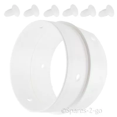 £7.59 • Buy Long Vent Hose Pipe Extension Clip Connector Ring For LG SWAN BEKO Tumble Dryer