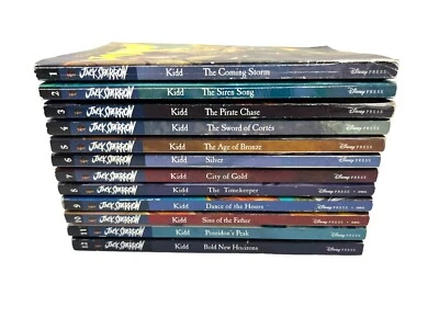 $123.49 • Buy Pirates Of The Caribbean Jack Sparrow Complete Set 1-12 Rob Kidd Lot Of 12 Books