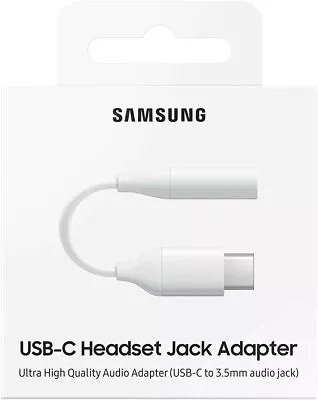 Samsung S22 Headphone Adapter | Genuine Official Retail | USB-C To 3.5mm | New • £9.95