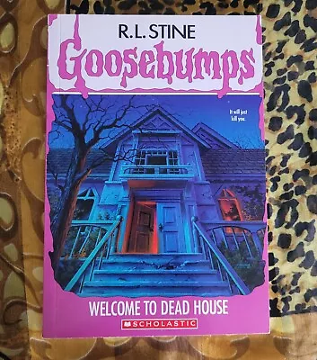 R.L. Stine Goosebumps - Welcome To Dead House - 1992 Paperback • $6.50