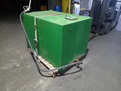 £250 • Buy Green Steel Fuel / Diesel Storage Tank With Hose And Gun 1000 Litres