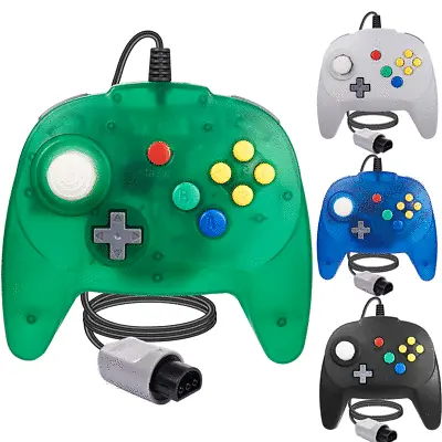 Mini N64 Wired Controllers Joystick Dual Z Button For Nintendo 64 Video Game • $9.90