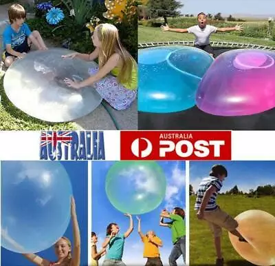 40-120cm Super Soft Wubble Bubble Ball Toy Firm Ball Stretch Bubble Big Balls AU • $5.99