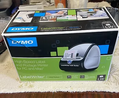 Dymo LabelWriter 450 Turbo AC Adapter & USB Label Papers New Open Box Very Nice • $149.99