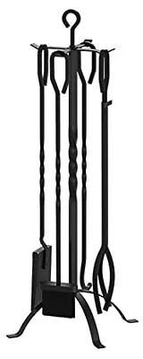 $56.69 • Buy  5 Pieces Fireplace Tools Sets Fireplace Accessories Tools Holder With Black