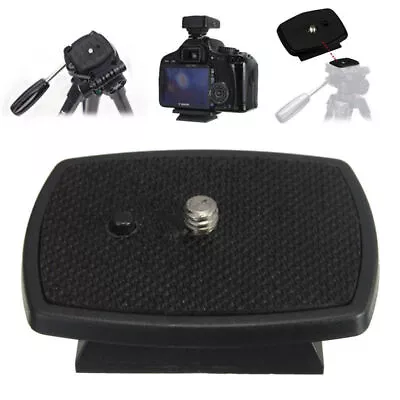 $4.22 • Buy 43*43mm Tripod Quick Release Plate Screw Adapter Mount Head For DSLR Cameras AU