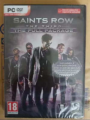 Saints Row: The Third - The Full Package (PC) NEW / SEALED • £2.99