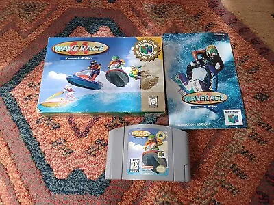 Wave Race 64 (Nintendo 64 1996) N64 Authentic CIB Complete With Manual • $39.95