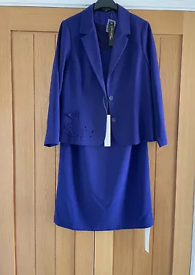 Special Occasion 2 Piece Suit (Dress & Jacket) UK 16 NEW NWT Changes By Together • £25