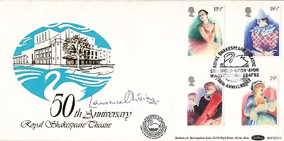 Sir Laurence Olivier - Benham Signed First Day Cover • £110