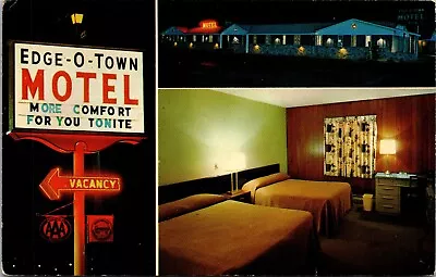 Postcard Milwaukee Wi Edge O Town Motel Multi-view Vintage PC • $1.99