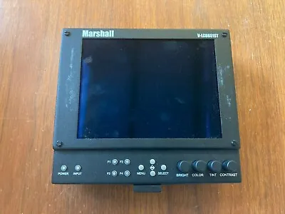 Marshall V-LCD651ST Video Monitor Kit- W/ Cables & Blackmagic Converter • $150