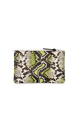 NWOT Clare V Vivier Wallet Clutch Pouch| Riviera Snake • $69