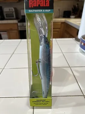 Rapala Saltwater X-rap Lure Magnum Divebait 40’/12m Silver Blue Mackerel • $24.99