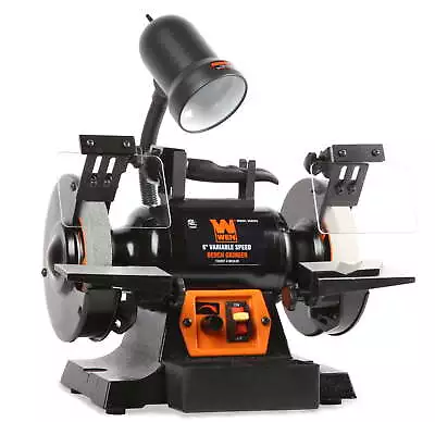 WEN 2.5-Amp 6-Inch Variable Speed Bench Grinder With Flexible Work Light Tools • $120.72