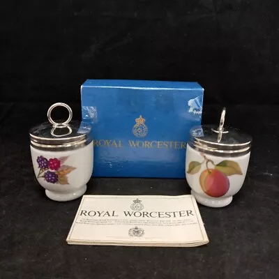 Royal Worcester Egg Coddlers White RMF03-GB • £7.99