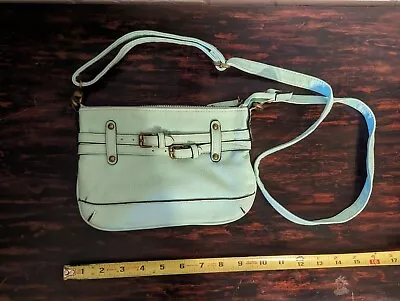 Merona Crossbody Purse Handbag Mint Green • $9.99