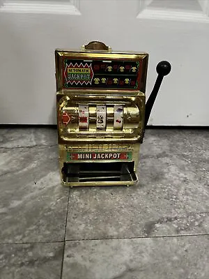 Vintage Waco Golden Jackpot Automatic Mini Machine Tabletop Play Toy • $34