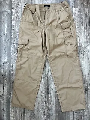 5.11 Tactical Pants Mens 32x30 Pants Khaki Shooting Utility Cargo • $12