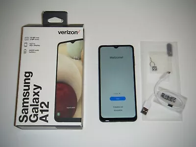 Verizon Prepaid Samsung Galaxy A12 32GB Smartphone • $59.99