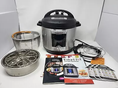 Instant Pot Ultra 6 Qt 10-in-1 Multi-Use Pressure Cooker With Accessories • $79.99