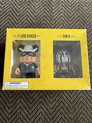 DISNEY Park Vinylmation 3  Set 1 The Lone Ranger Tonto Box Set New • $10