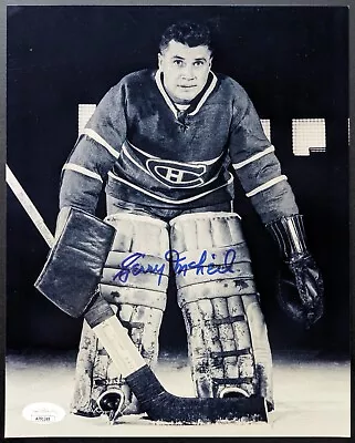 Gerry McNeil Autographed Signed Hockey Photo Montreal Canadiens JSA NHL Vintage • $30