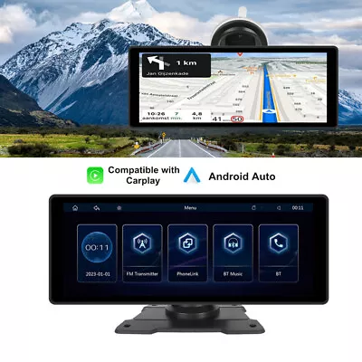 10.26  Car Multimedia Player Monitor Touch Screen FM Radio For Carplay Android • $96.56