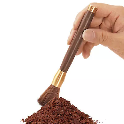 Coffee Brush Grinder Cleaner Wood Handle Coffee Cleaner Brush With Soft Bristles • $12.78