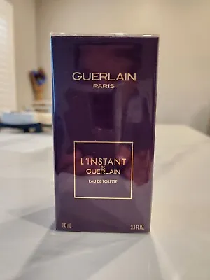 L'INSTANT DE GUERLAIN Women EDT 3.3 OZ / 100ML-Seald NIB • $125