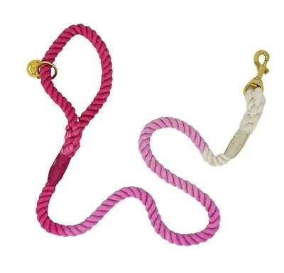 NEW! Pink Papyrus Dog Leash Colorful Tie Dye Rope Pink Ombré • $9.99