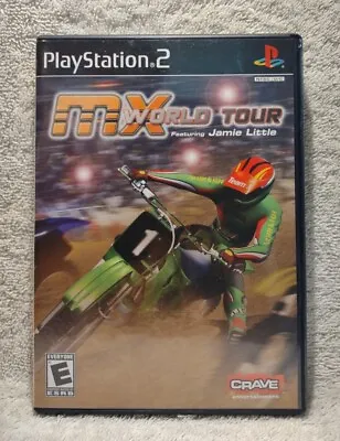 MX World Tour Featuring Jamie Little (PS2 2005) CIB VGC Black Label FREE SHIP! • $9.99