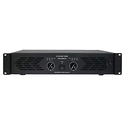 Sound Town PA Dual-Channel 2 X 1040W At 4-ohm 4000W Peak Power Amp NIX-4000IB • $205.69