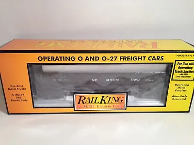 MTH Rail King O Gauge NORTHERN PACIFIC DUMP CAR W/ OPERATING BAY 30-7924 NIB ! • $35.99