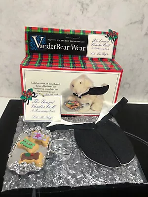 Muffy Vanderbear THE GRAND VANDERBAL LULU BLACK TUXEDO JACKET AND DESSERT TRAY • $14.99