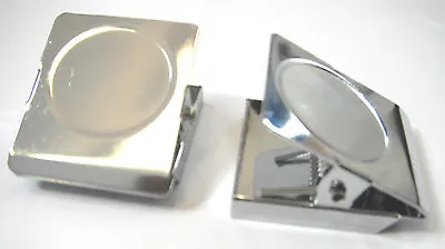 Medium Square Magnetic Bulldog Clip Fridge Paper Clip  38mm X 50mm • £3.99
