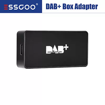 ESSGOO DAB+ Box Adapter Antenna Tuner Aerial Box Receiver For Android Radio FM • £28.59