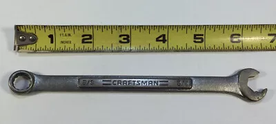 Vtg  Craftsman Usa -va- 47852  Combination Speed Quick Wrench ~ 3/8  ~ 12 Point • $6.75