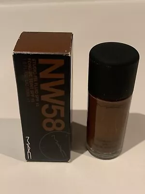 MAC Cosmetics Studio Fix Fluid SPF 15 Foundation NW58 • £17.99