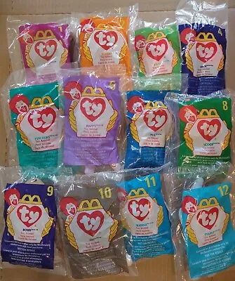 Teenie Beanie Babies 1998 McDonald's Special Edition Full Set In Original Bags • $18