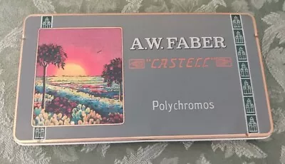 Faber Castell Polychromos Limited Edition 2019 Tin Of 12 Coloured Pencils • $39.99