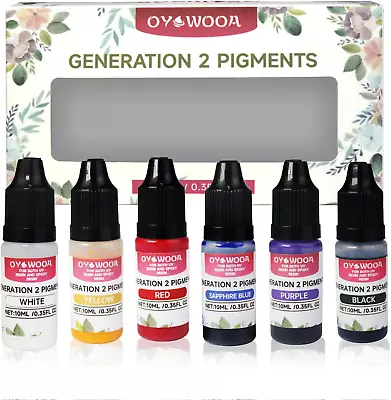 6 Colors 10ML Generation Epoxy Resin Pigment Liquid Resin Dye For Art And DIY Je • $8.95