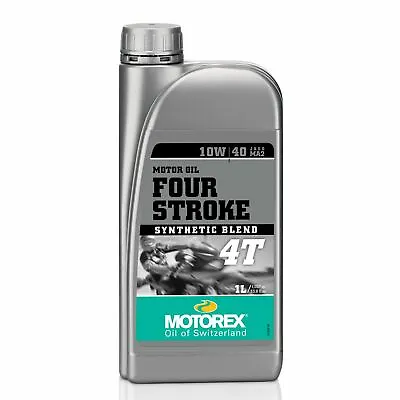 Motorex 10W40 Synthetic Engine Oil 1L For Sinnis Apache 125 08-16 • £10.99