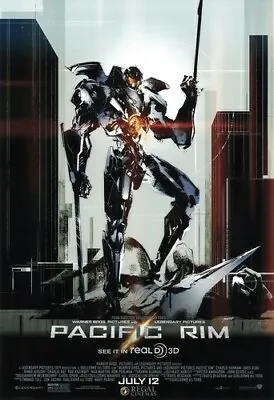 PACIFIC RIM  B  11.5x17 PROMO REGAL MOVIE POSTER • $3.75