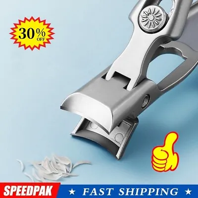 Stainless Steel Ultra Sharp Nail Clippers Wide Jaw Opening Anti-Splash-Portable. • $5.11